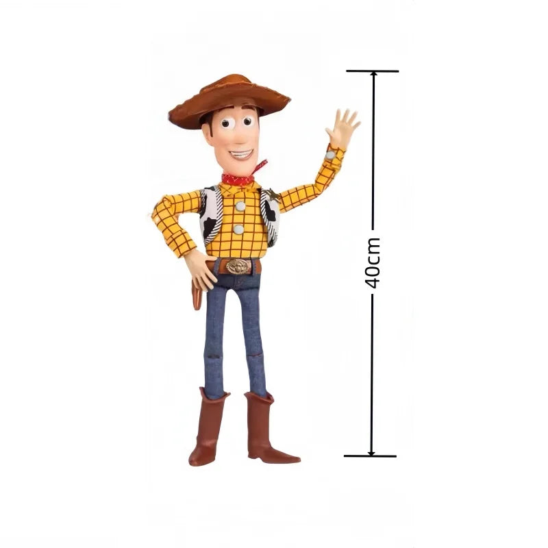 40cm Woody Action Figure - Disney Pixar Toy Story Character Doll