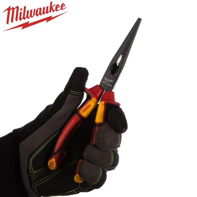 Milwaukee VDE Insulated Pliers Set - 3-Piece 1000V Multi-Functional