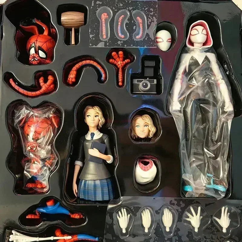 2024 Gwen Peter Action Figure - Spider-Verse Hero Toy for Collectors