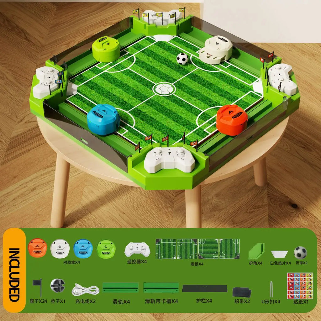 4-Player Remote Control Soccer Table - Fun Family Game!