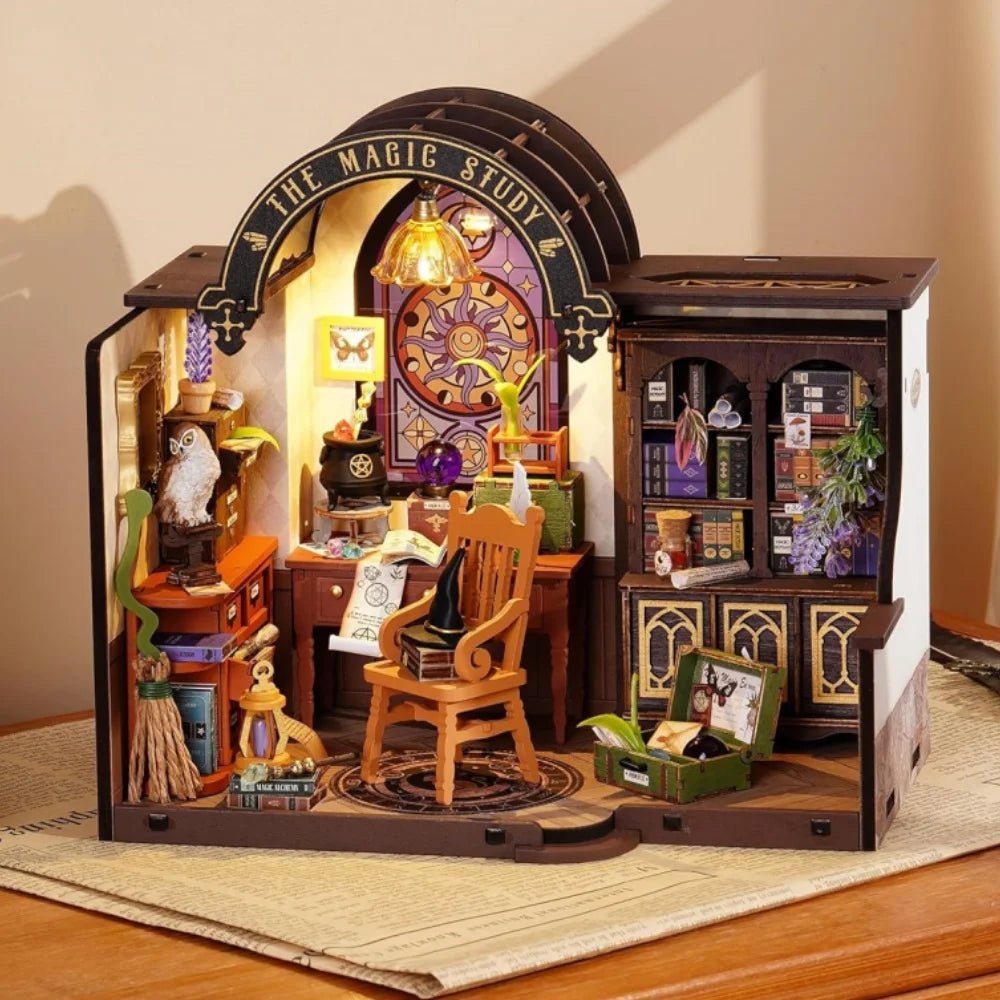 Becka's Baking House 3D Puzzle Kit - Creative Miniature Dollhouse