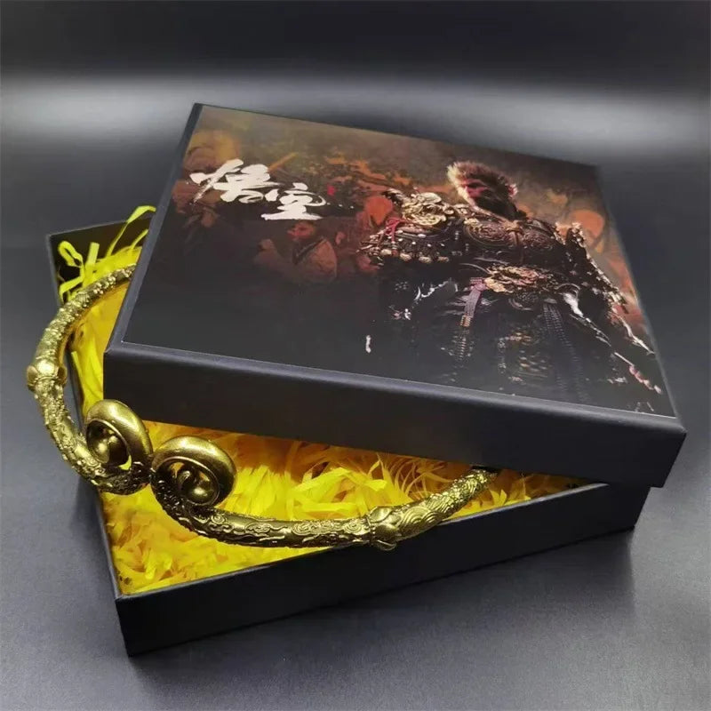Mythical Wukong Monkey King Ring - Golden Stick Decor Toy