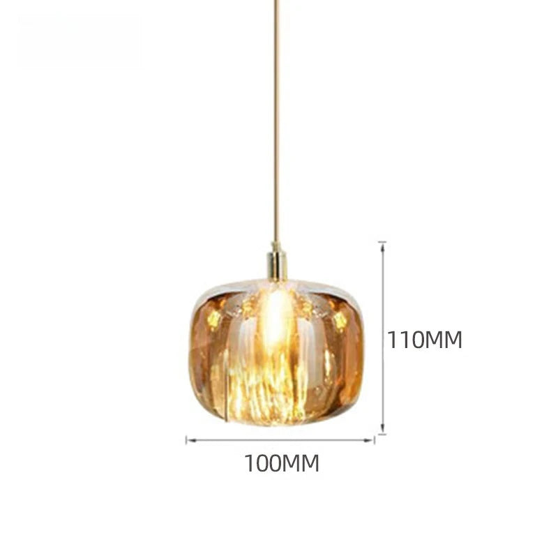 Elegant Modern Crystal Pendant Chandelier for Bedroom & Dining