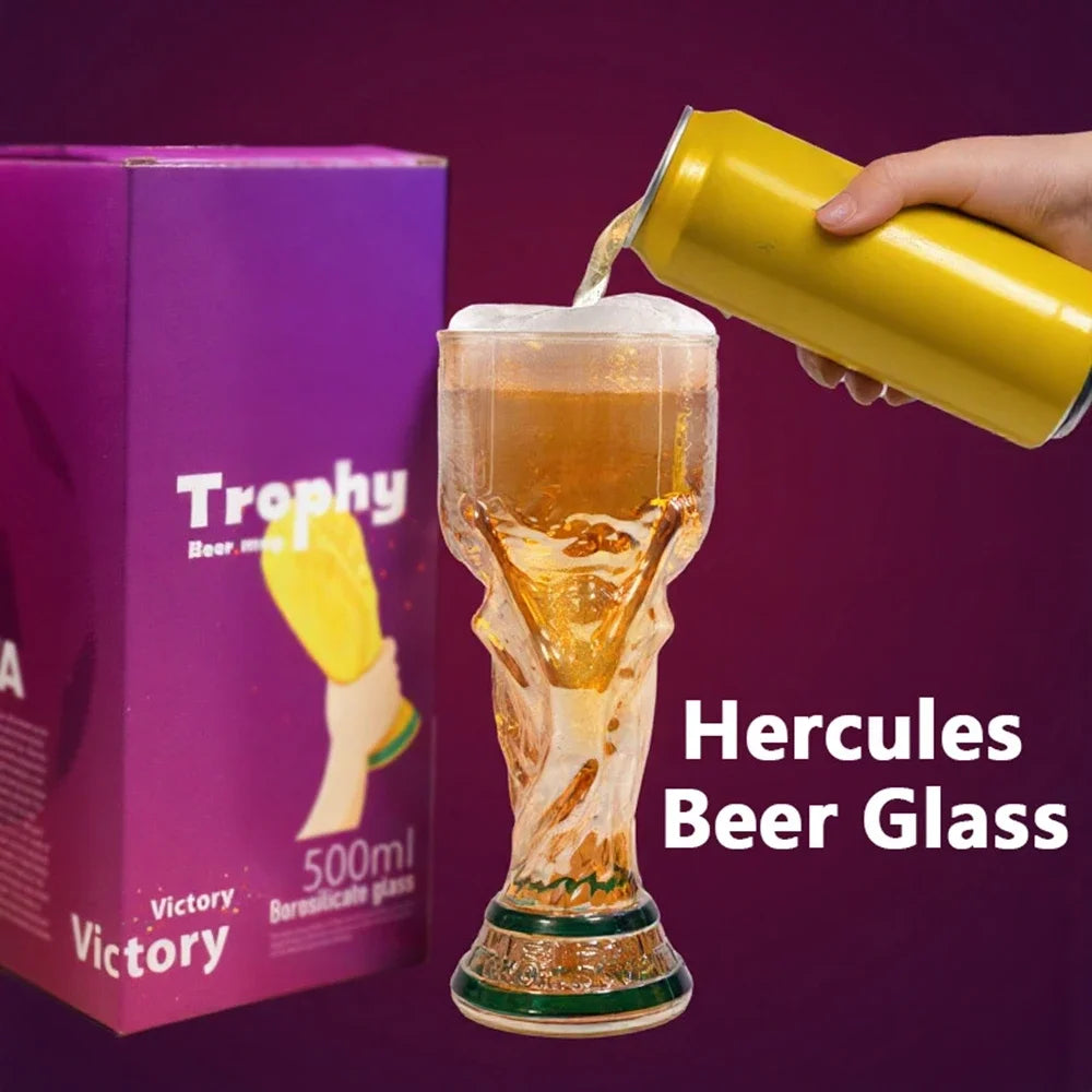 Premium Glass Beer Mug – Unique Design for Gatherings & Picnics