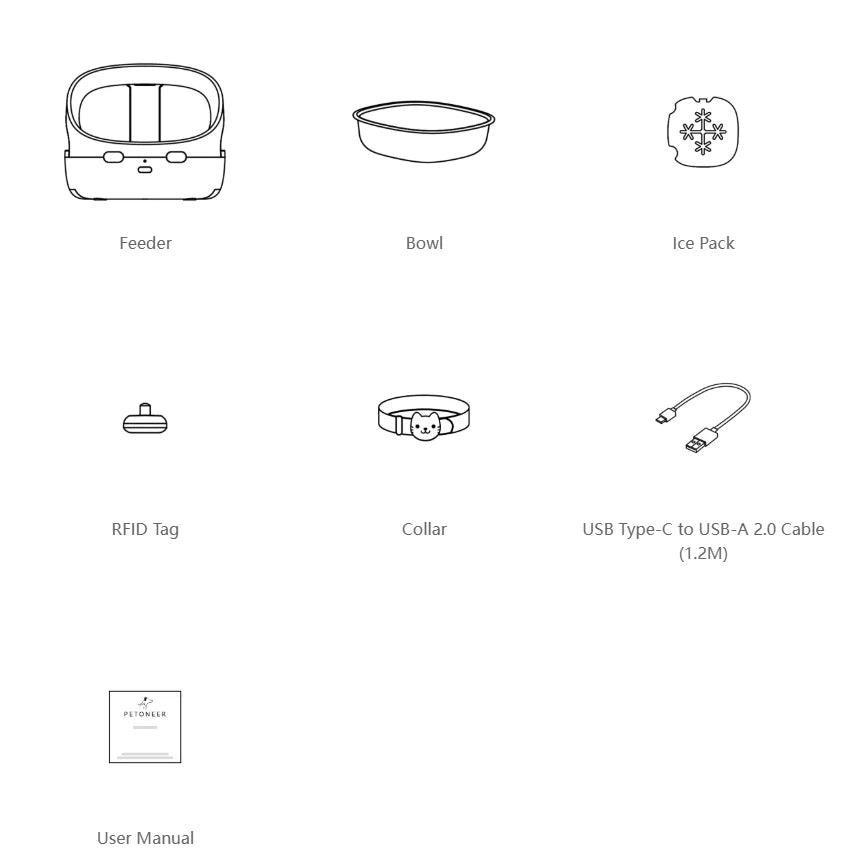 Petoneer NutriCare Smart Pet Feeder - Ideal for Multi-Pet Homes