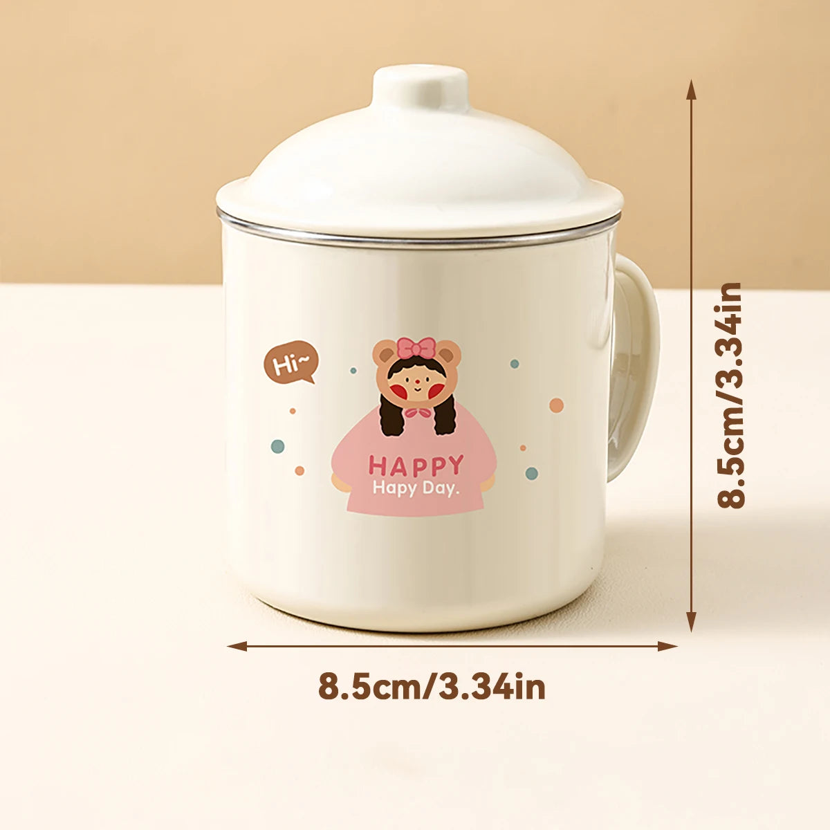 410ML Double Wall Stainless Steel Tumbler for Kids & Students