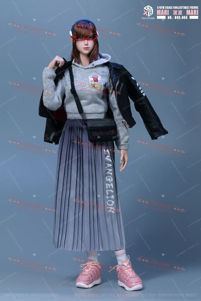 Bobo Blue Eye 1/6 Action Figure with Leather Jacket - 12" Collectible