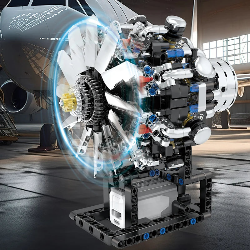 V8 Engine Building Blocks - Ultimate Kids Engineering Model Kit
