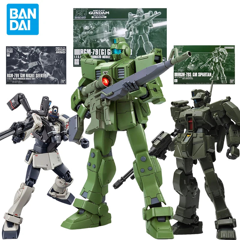 Bandai Action Figures: PB HG 1/144 GM Night Seeker Model Kit