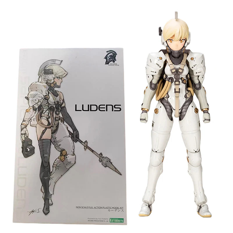 Kotobukiya Death Stranding Ludens Figure with Triskelion Motorcycle
