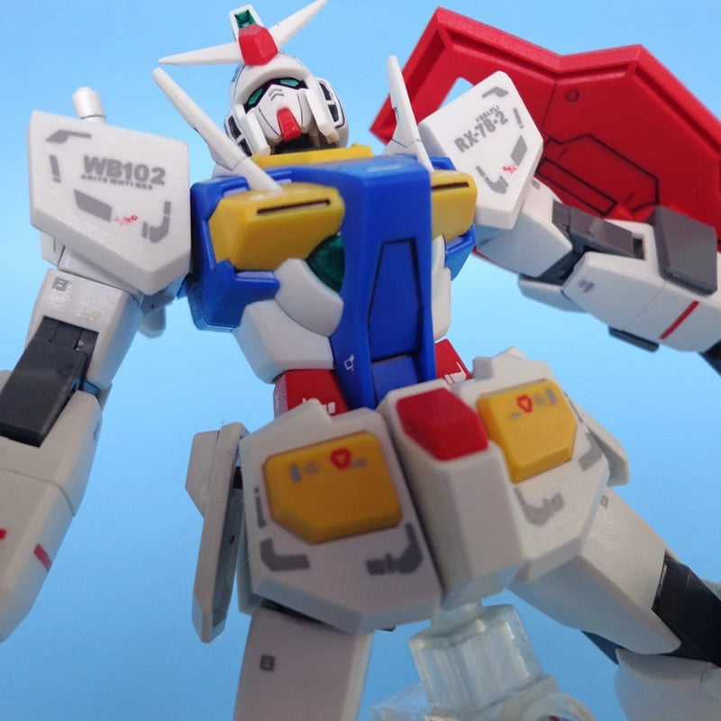 Bandai 0 Gundam GN-000 1/144 Scale Model Action Figure for Kids