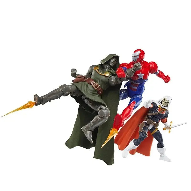 Marvel Legends Iron Patriot & Dr. Doom 6" Figures - Collectible Set