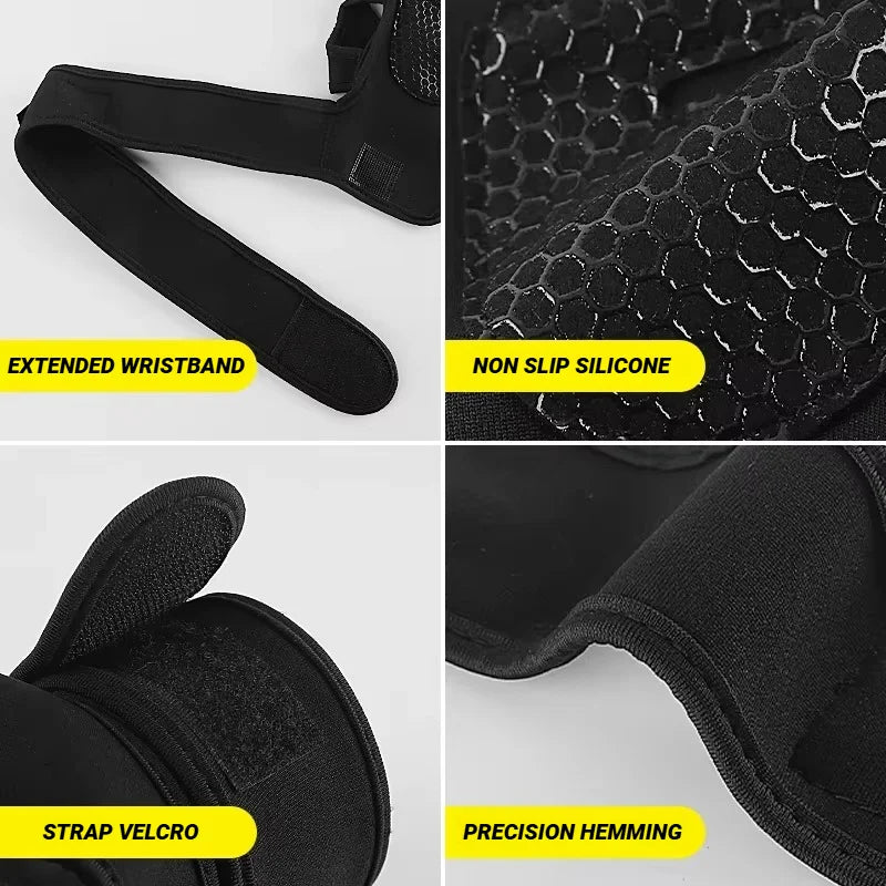 Premium Workout Gloves for Weightlifting - Anti-Slip & Breathable