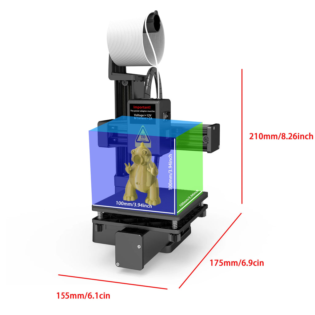 EasyThreed K10 Entry-Level 3D Printer - Perfect for DIY Projects