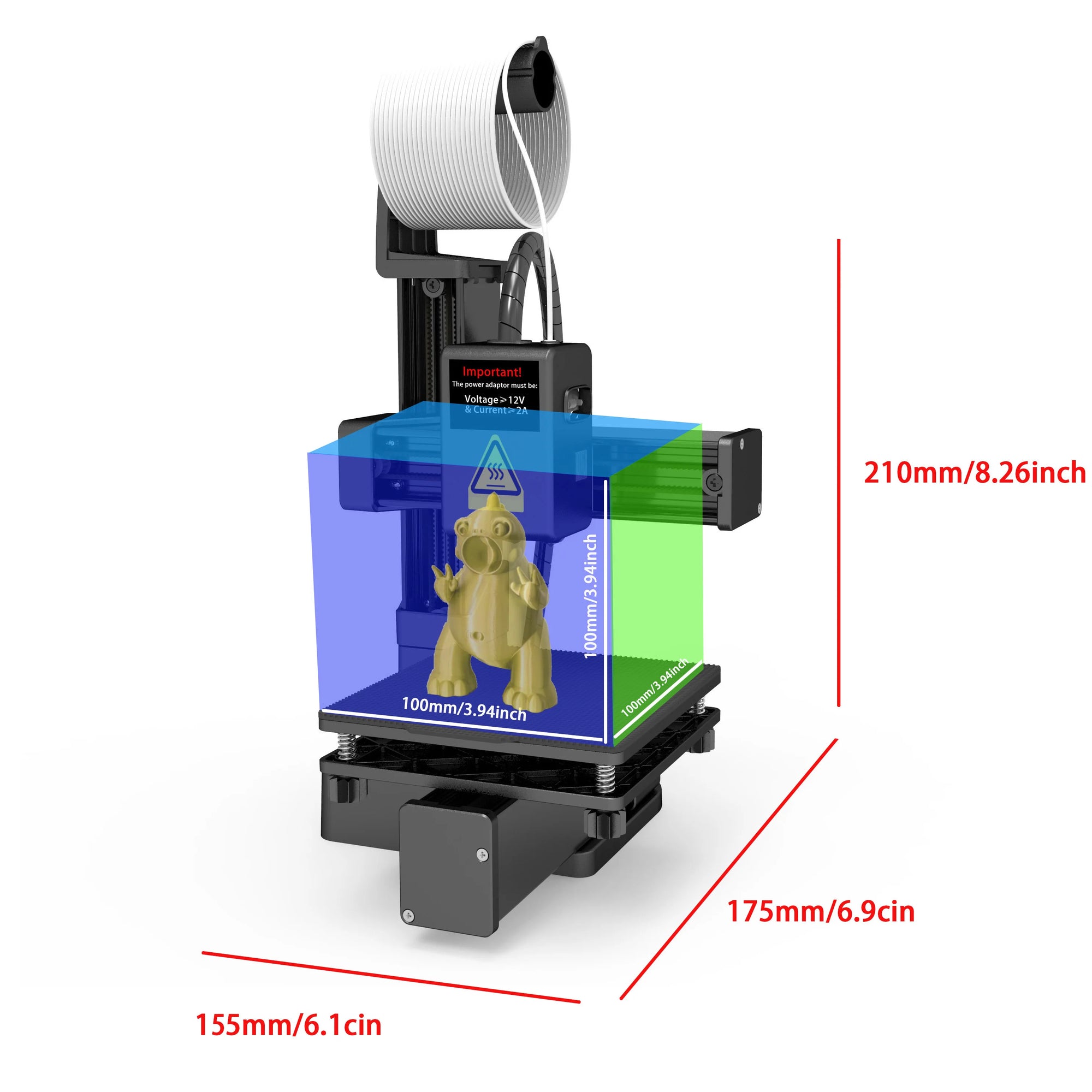EasyThreed K10 Entry-Level 3D Printer - Perfect for DIY Projects