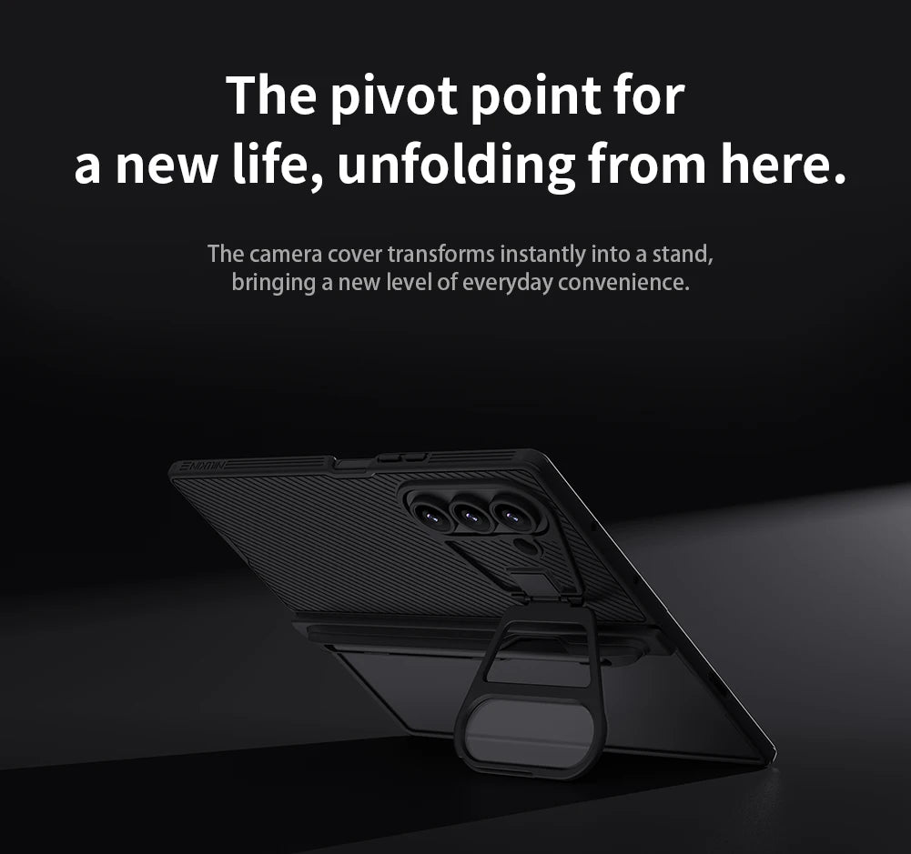 Nillkin Flip Cover Case for Samsung Galaxy Z Fold 7 with S Pen Holder