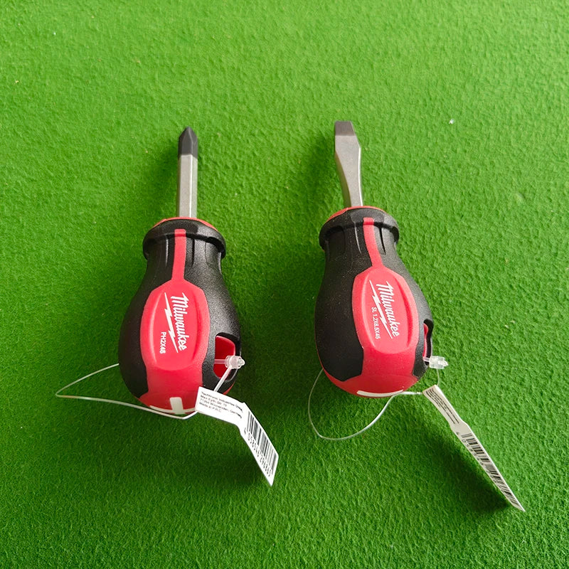 Milwaukee Tri-Lobe Grip Stubby Screwdriver Set - High Torque Performance