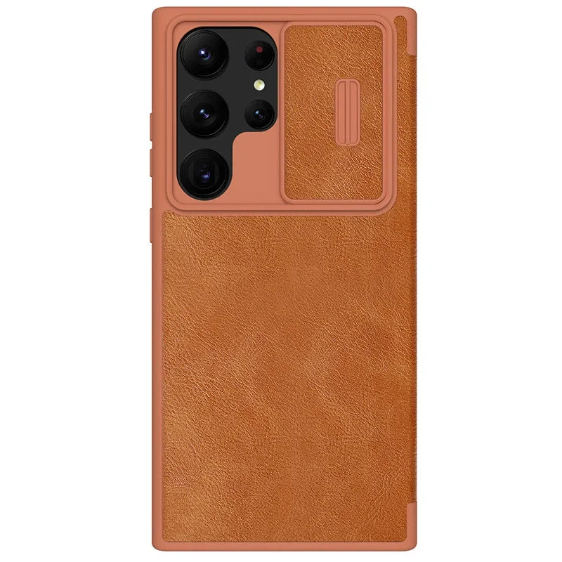 Nillkin Qin Pro Flip Leather Case for Galaxy S23 Ultra & S23+