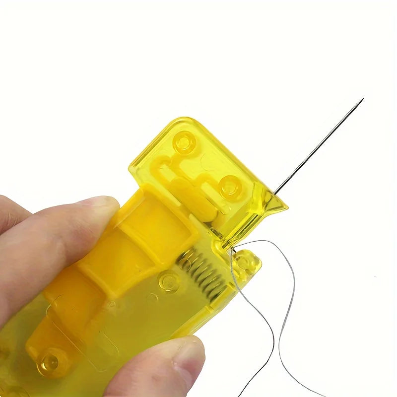 Automatic Needle Threader for Effortless Hand Sewing & Crafts