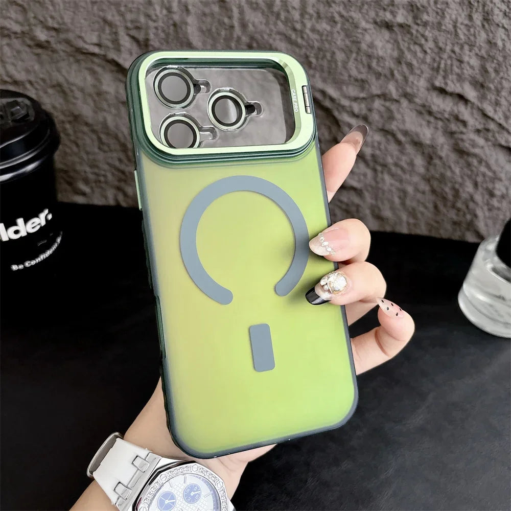 Color-Changing MagSafe Invisible Holder Case for iPhone 17 Pro Max