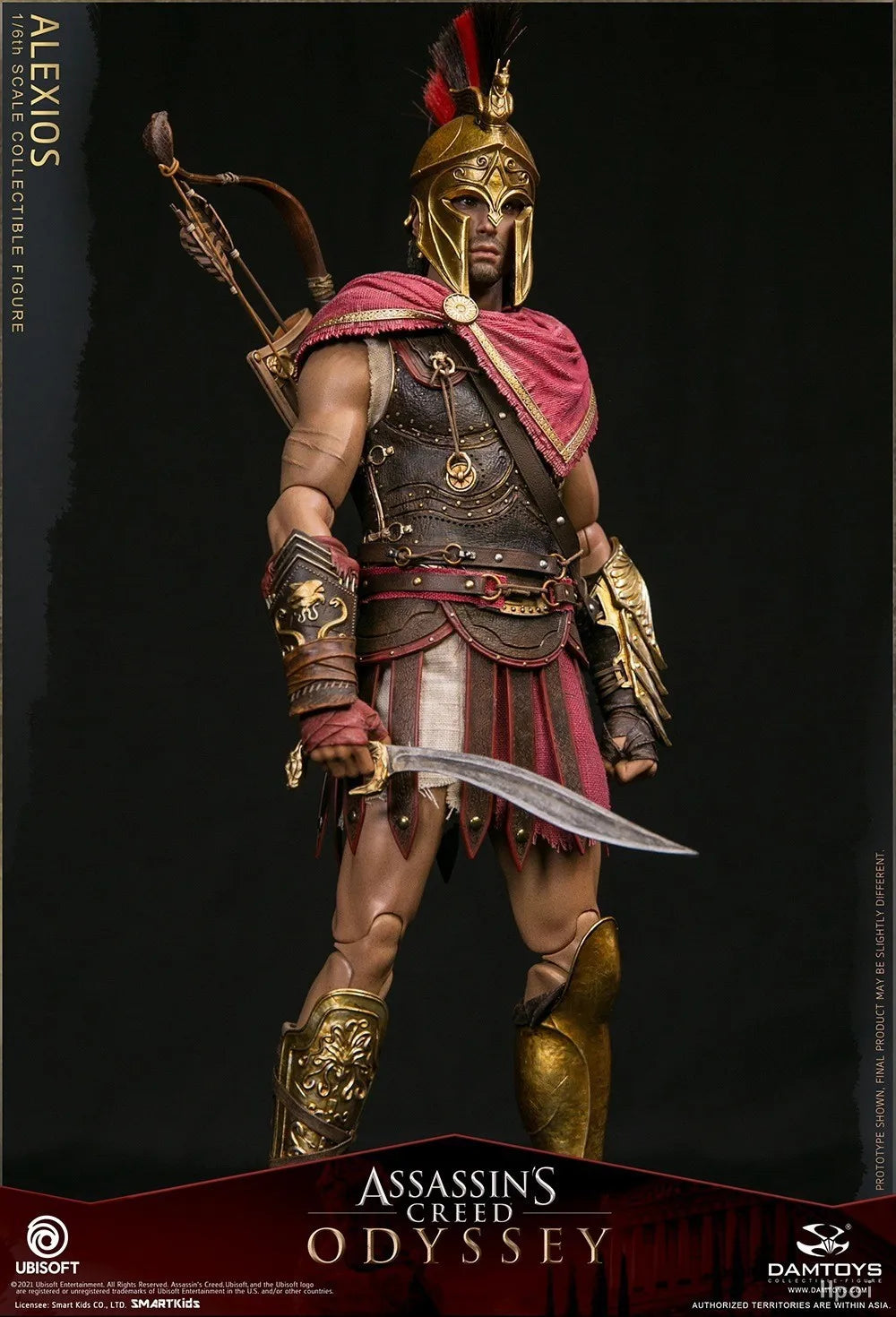 DAMTOYS DMS019 Assassin's Creed Odyssey Alexios 1/6 Action Figure
