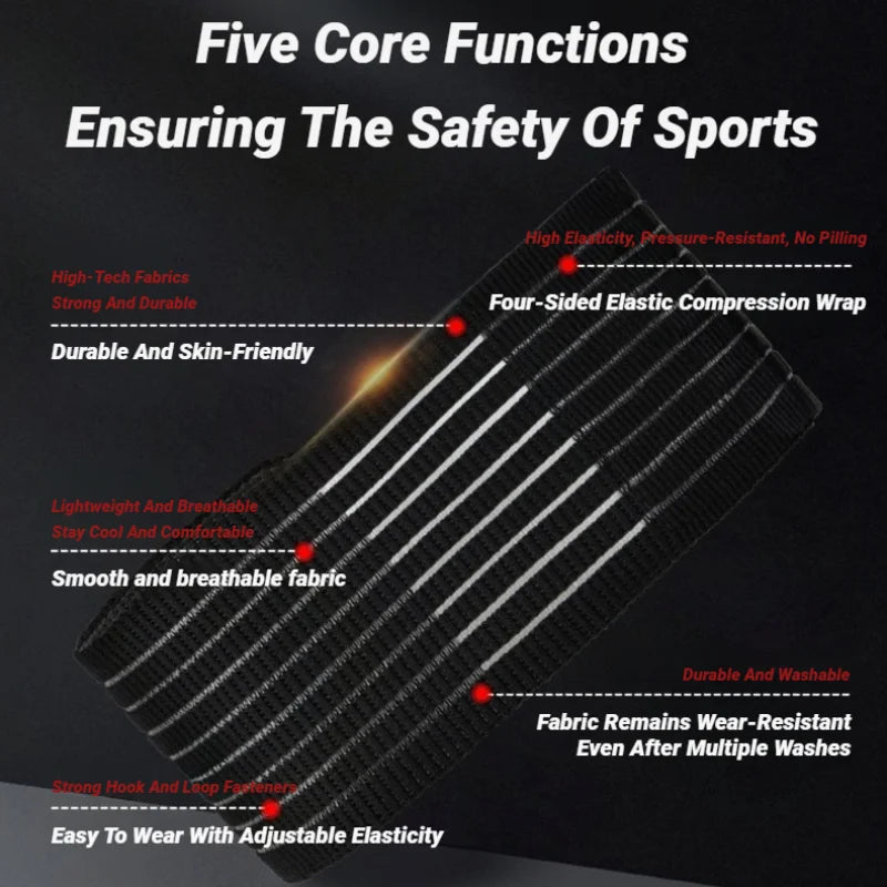 Adjustable Wrist Support Band for Sports and Fitness - Stretchy & Durable
