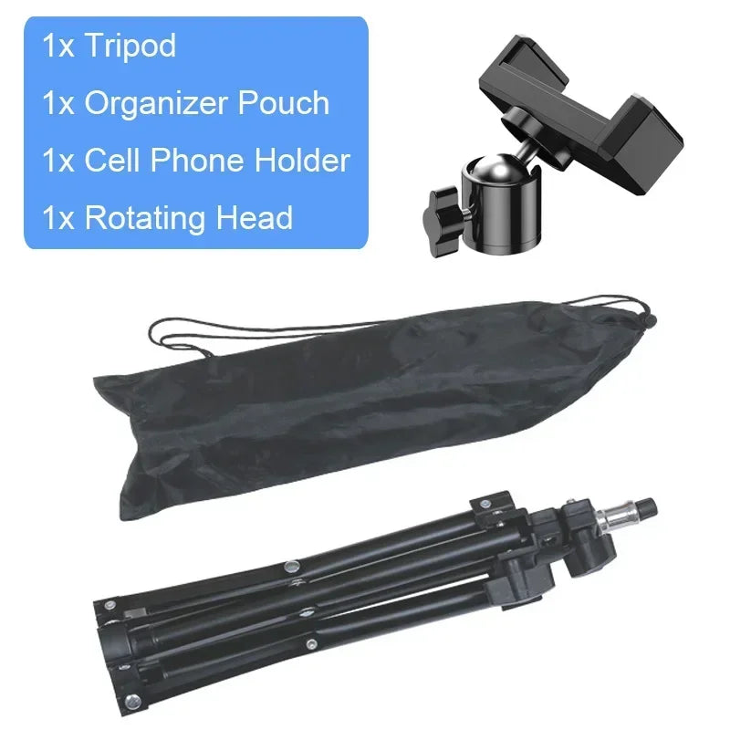 Versatile 160cm Mobile Phone Tripod for Perfect Selfies & Videos
