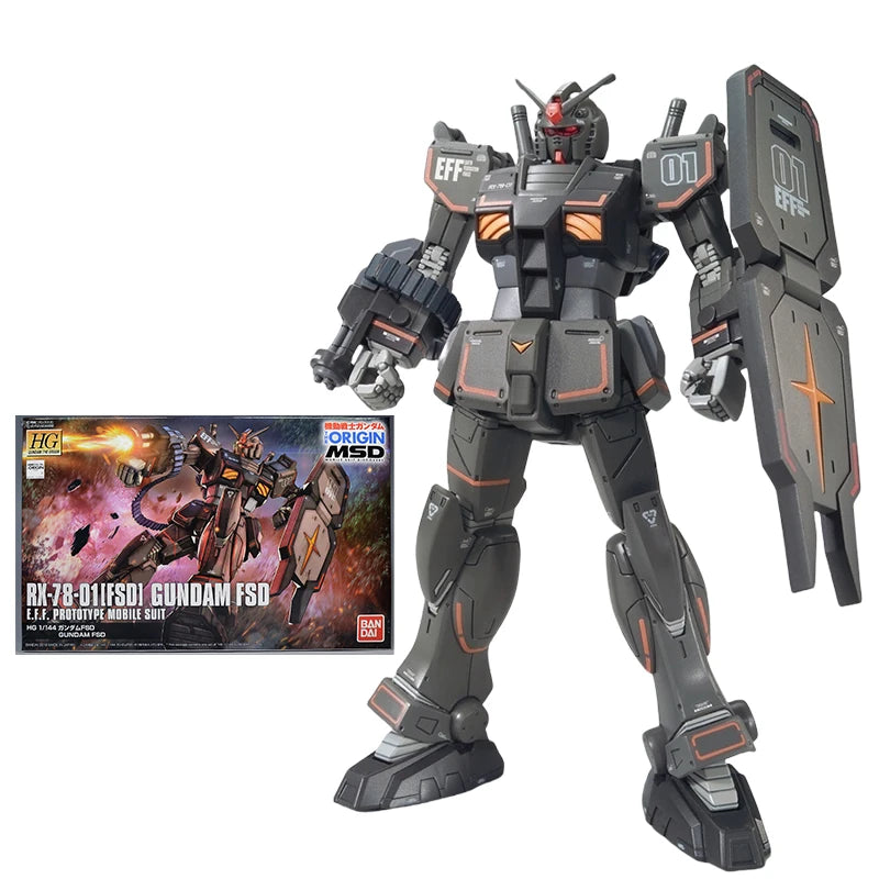 Bandai HG GTO 1/144 RX-78-01 Gundam FSD Model Kit - Custom Mobile Suit