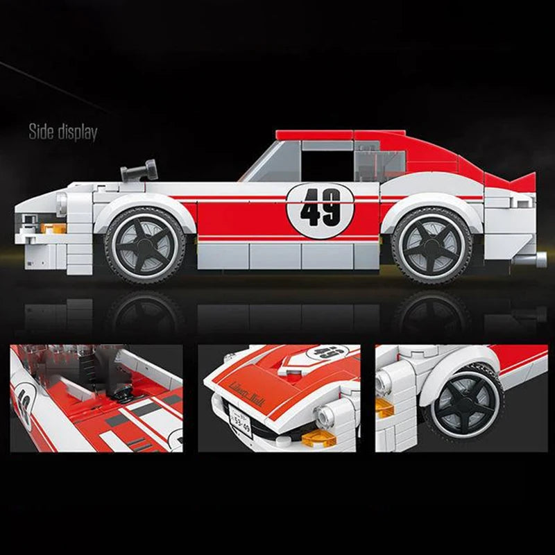 100149 Super Sport Vehicle Model Building Block Set - 330PCS