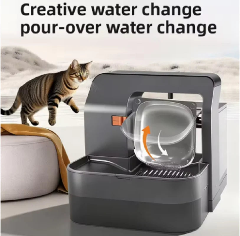 Automatic Pet Water Dispenser with Wastewater Separation - 3.2L Capacity