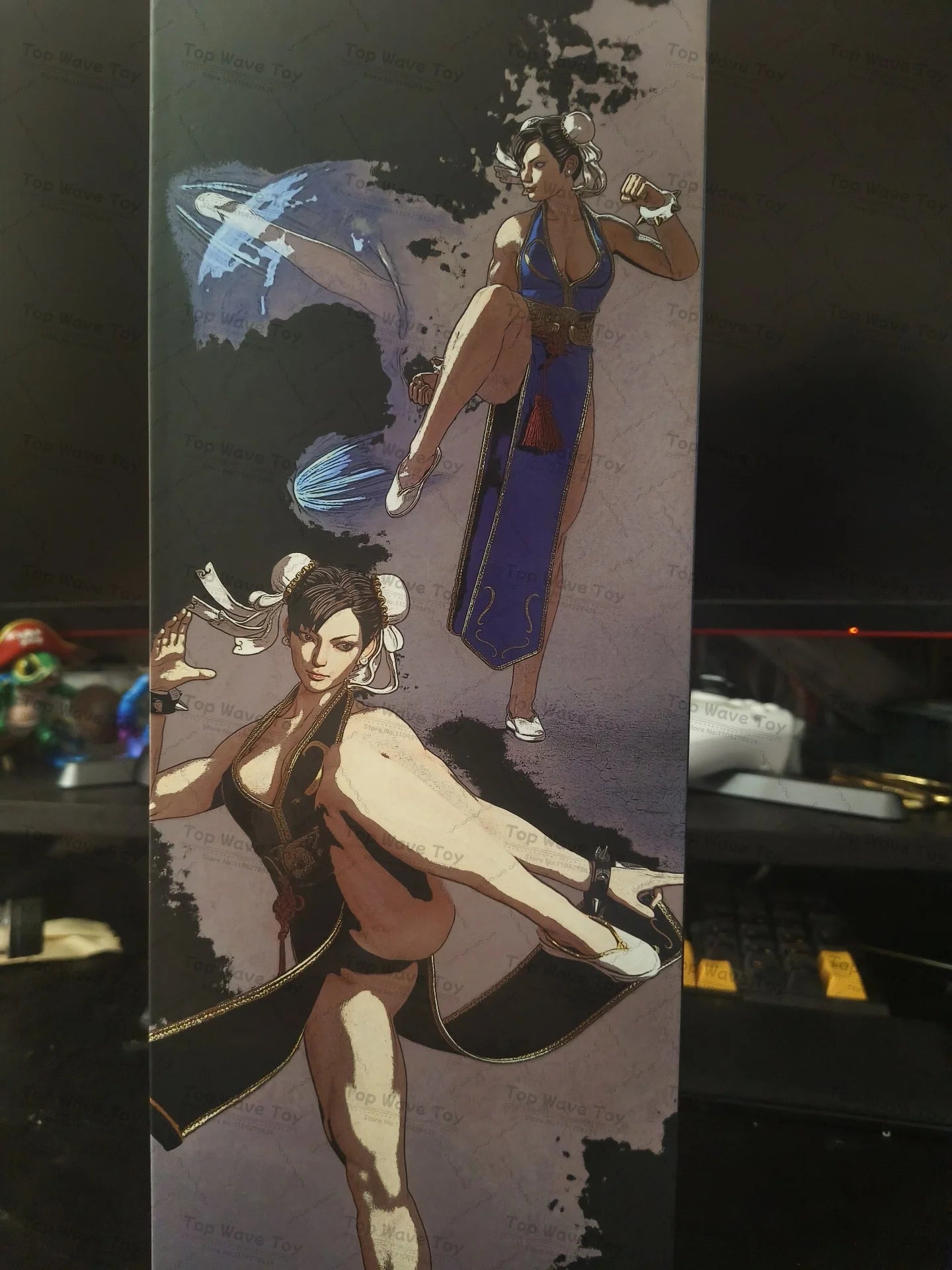 Chun Li 12'' Action Figure - Movable Eyes, Premium Collectible Toy