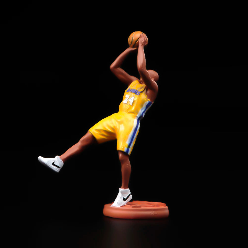 1/64 Handmade Basketball Star Figure - Perfect for Car Decor & Gifts