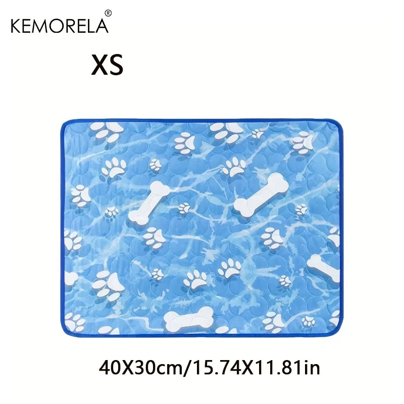 KEMORELA Large Self-Cooling Dog & Cat Pad - Washable, Durable Comfort