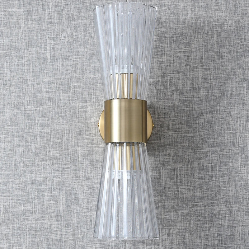 Luxurious Gold LED Wall Lamp for Bedroom & Living Room Lighting