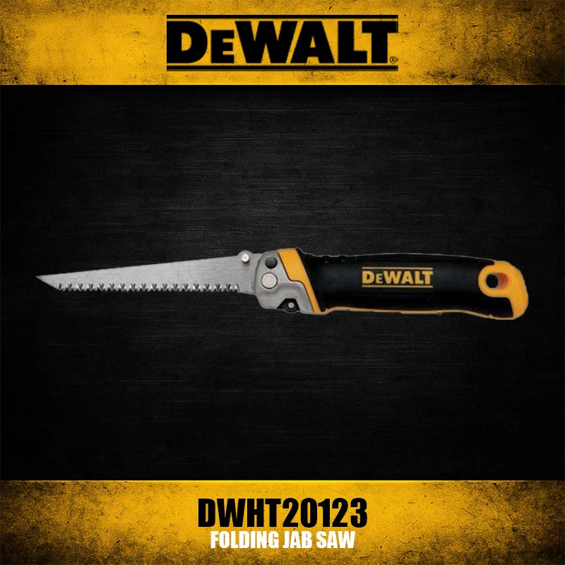 DEWALT Folding Jab Saw – 2-in-1 Drywall Cutting Tool