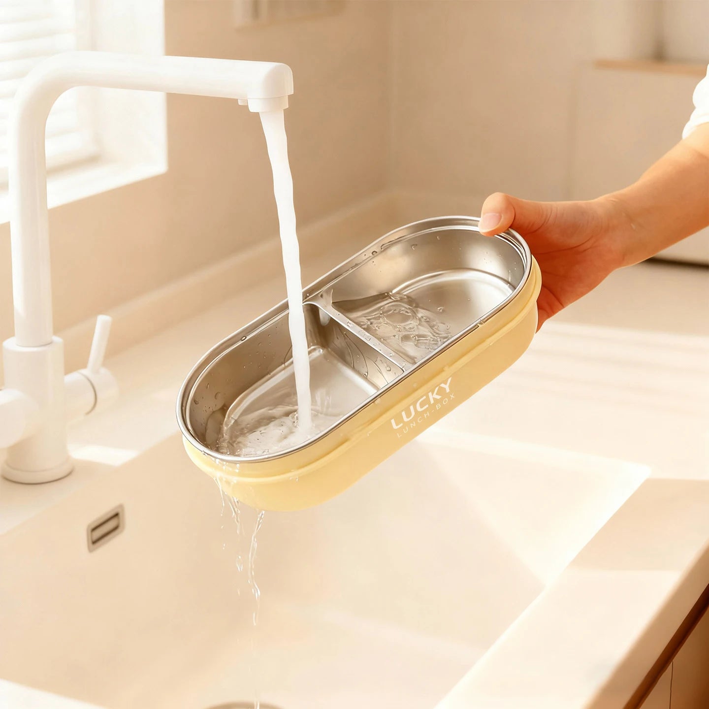 850ML Stainless Steel Thermal Bento Lunch Box - Perfect for Kids