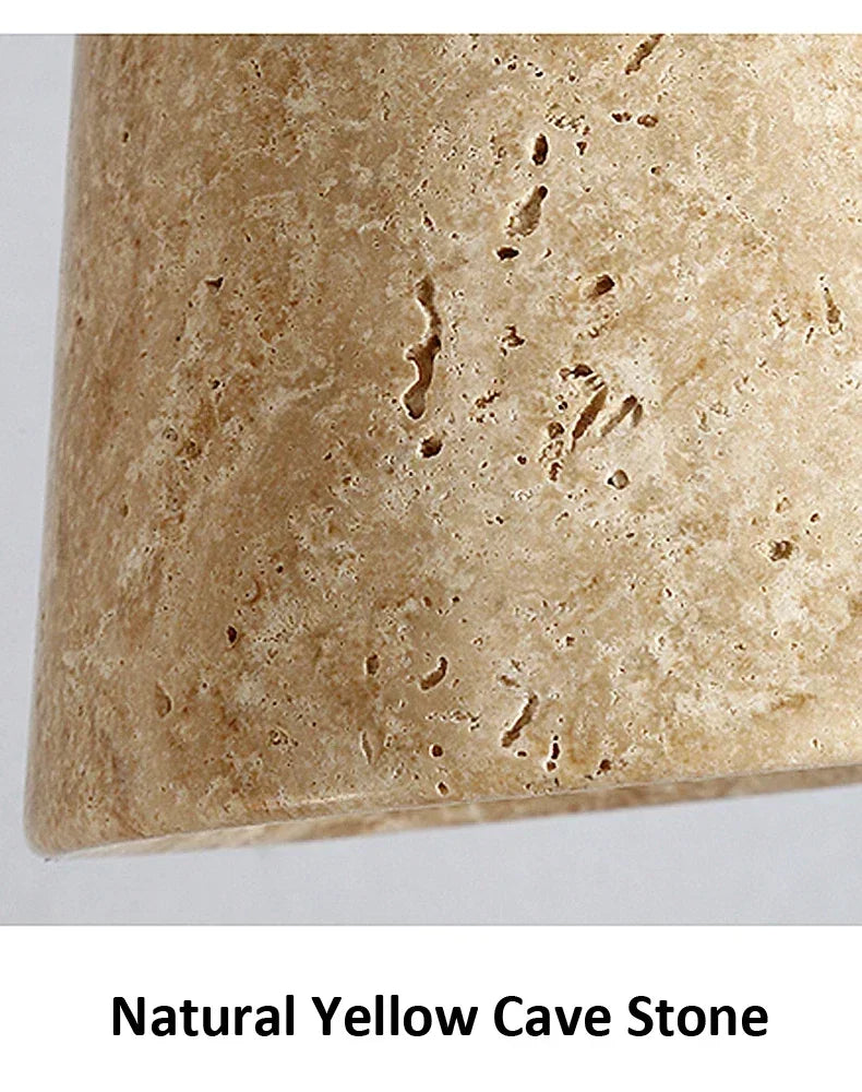 Wabi-Sabi Outdoor Waterproof Wall Lamp - LED Natural Stone Light