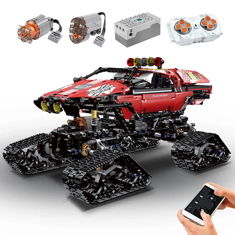 MOULD KING 18010 RC Polar Explorer Model Truck Building Kit