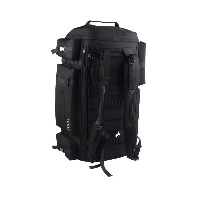 Durable Nylon Sports Backpack with Wet-Dry Separation - 33-35L