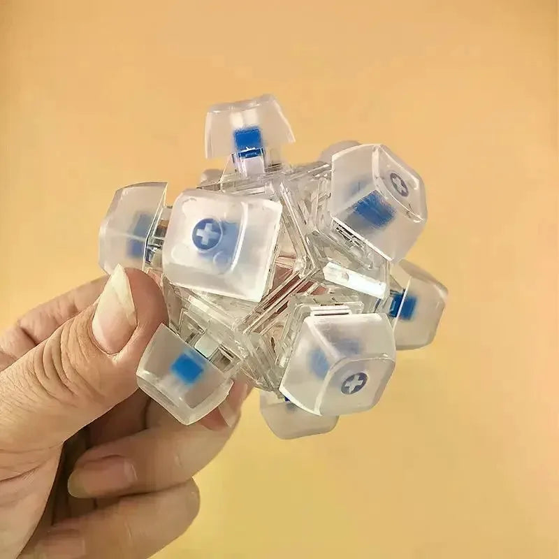 Colorful Flashing Light Stress Reliever Fingertip Pressing Toy