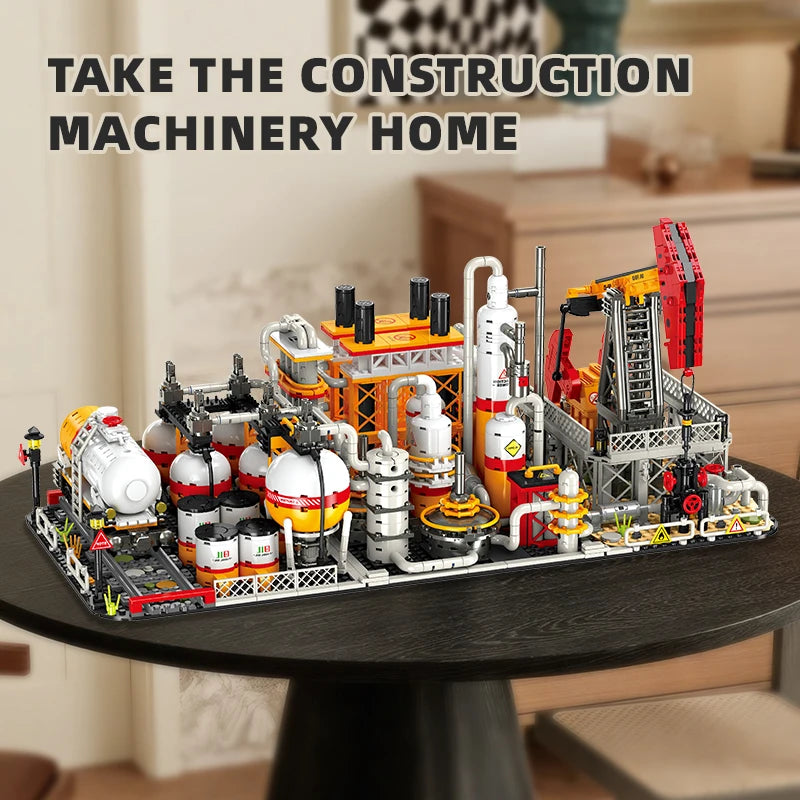 City Engineering Building Blocks - Creative MOC Set for Builders