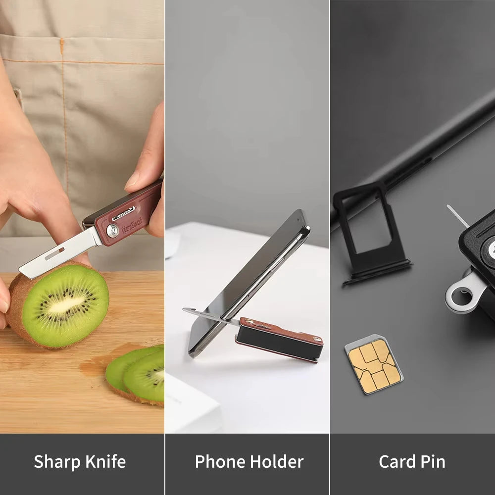 NexTool 10-in-1 Mini Multi-Tool: Portable EDC Folding Knife & More