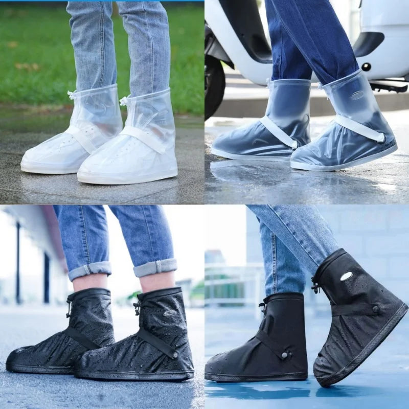 Waterproof Anti-Slip Reusable Boot Covers for Rain & Snow Protection