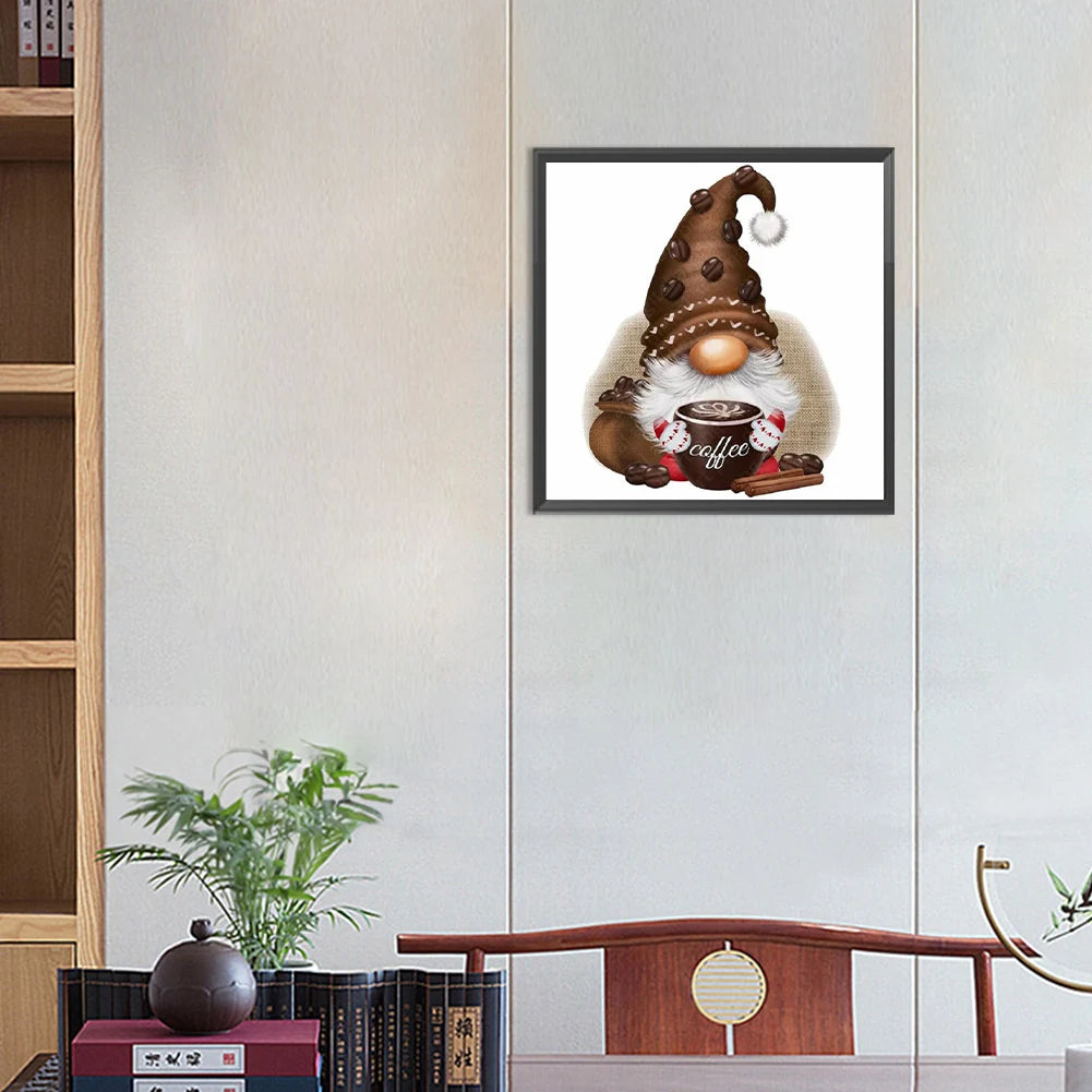 5D DIY Diamond Painting Gnome Kit - Colorful Home Decor Craft