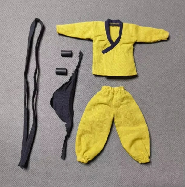 Handmade 1/12 Scale Sun Wukong Action Figure Clothing Set