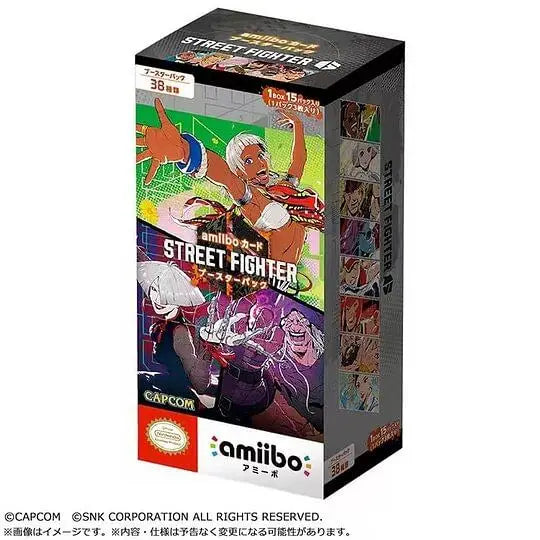 Nintendo Street Fighter 6 Amiibo Cards Series 2 NFC Booster Pack