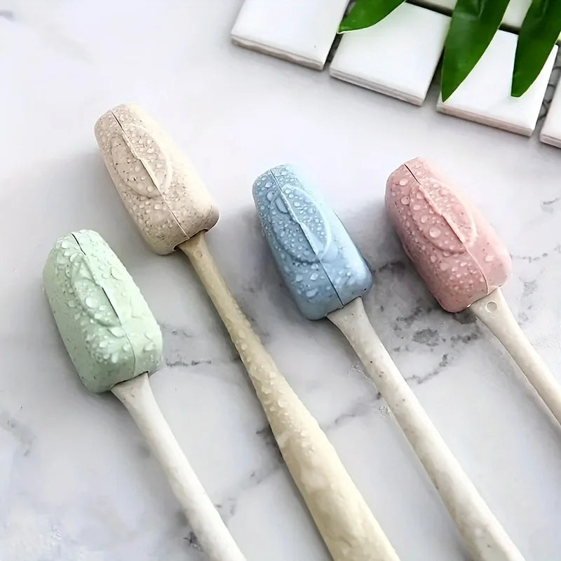 Portable Travel Toothbrush Head Covers - 4 Pack Protective Case