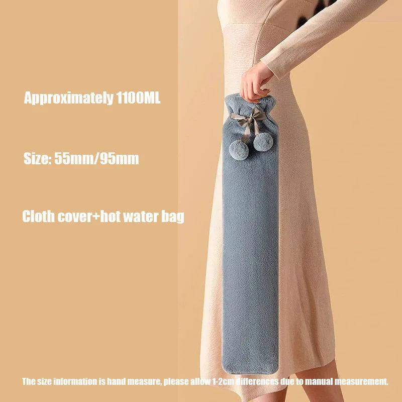 Oversized Leak-Proof Hot Water Bottle - Winter Bed Heater