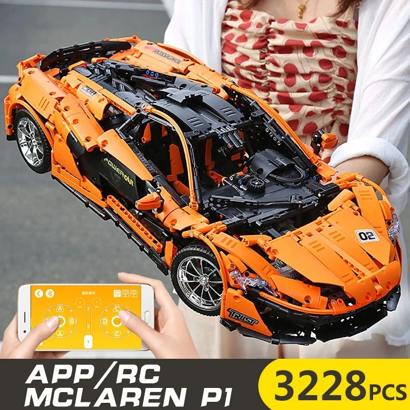 MOULD KING P1 Hyper Car RC Building Blocks - Exciting Race Experience