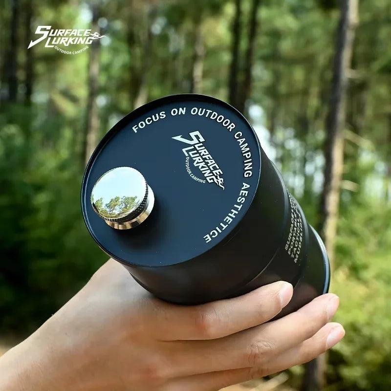 GO PEAK 750ML Portable Stainless Steel Pot - Rugged & Multi-Use